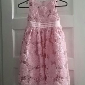 American Princess Pink Sequins Dress